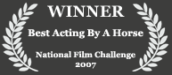 Winner - Best Acting By A Horse, 2007 National Film Challenge